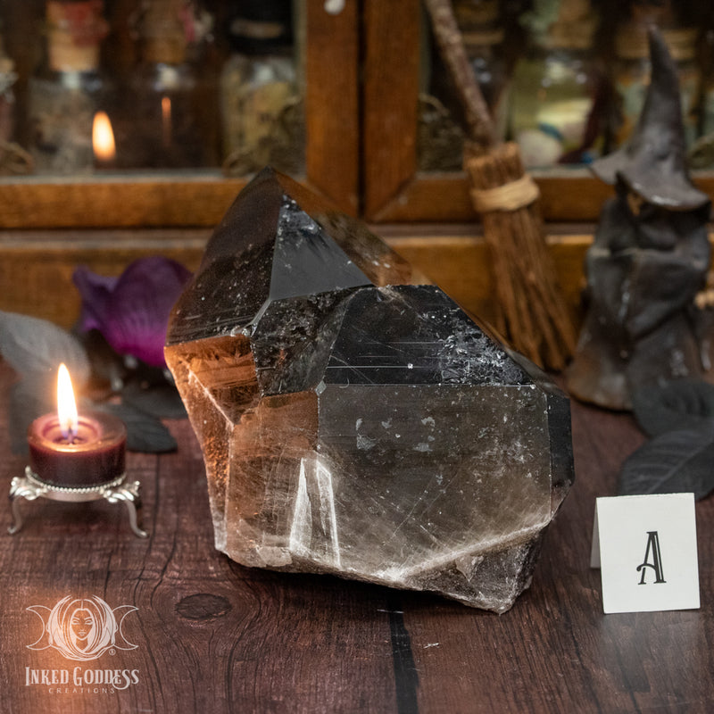 Load image into Gallery viewer, Smoky Quartz Cluster for Divine Connections
