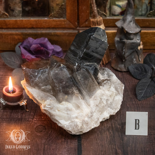 Smoky Quartz Cluster for Divine Connections
