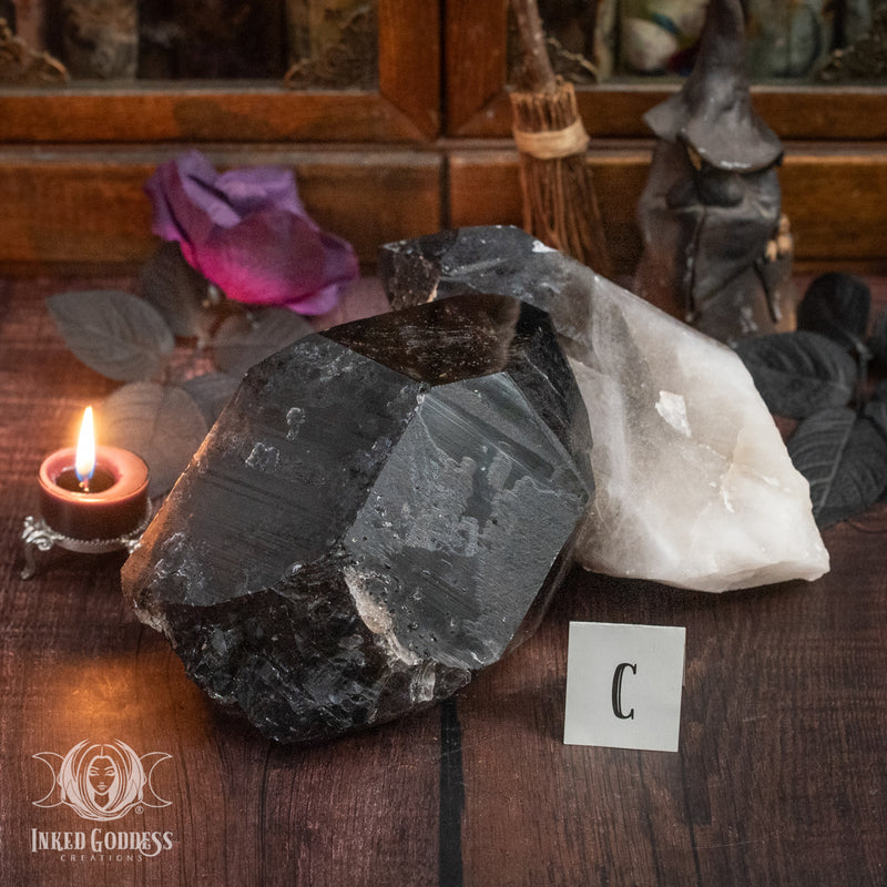Load image into Gallery viewer, Smoky Quartz Cluster for Divine Connections
