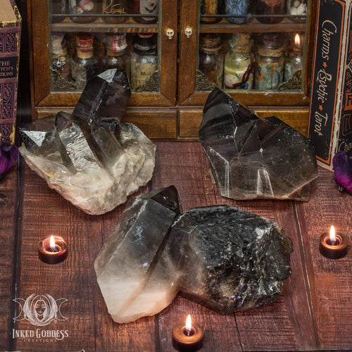 Smoky Quartz Cluster for Divine Connections