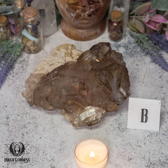 Smoky Quartz Elestial for Dimensional Travel