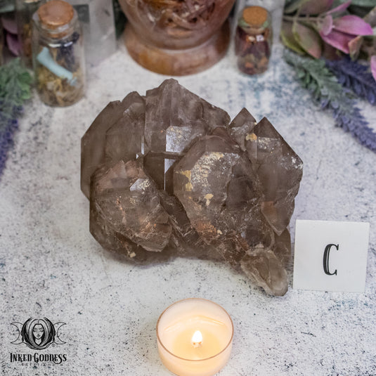 Smoky Quartz Elestial for Dimensional Travel