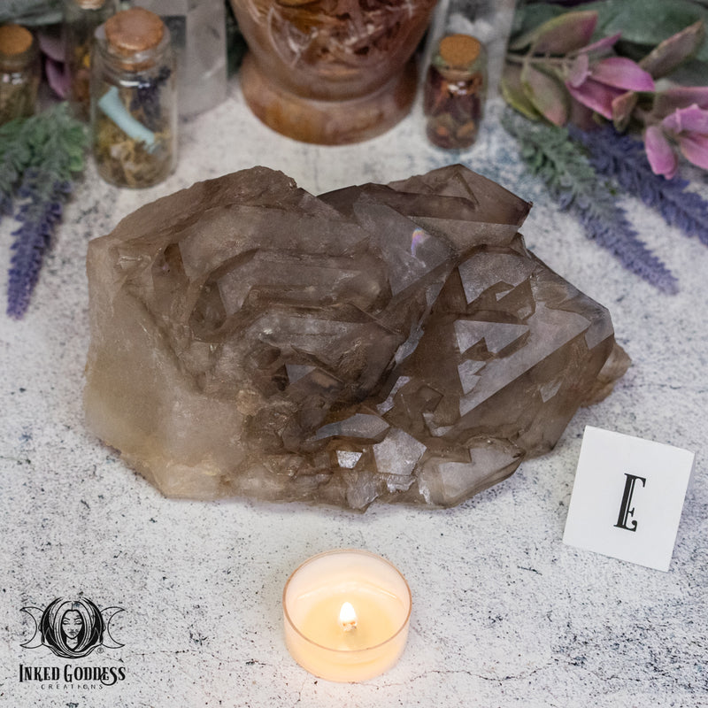 Load image into Gallery viewer, Smoky Quartz Elestial for Dimensional Travel
