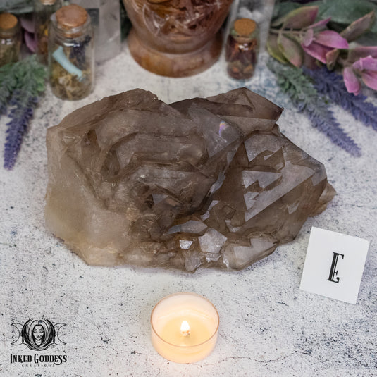 Smoky Quartz Elestial for Dimensional Travel