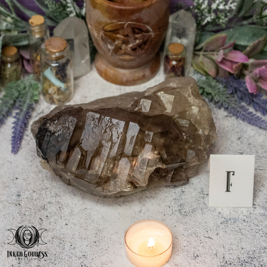 Smoky Quartz Elestial for Dimensional Travel