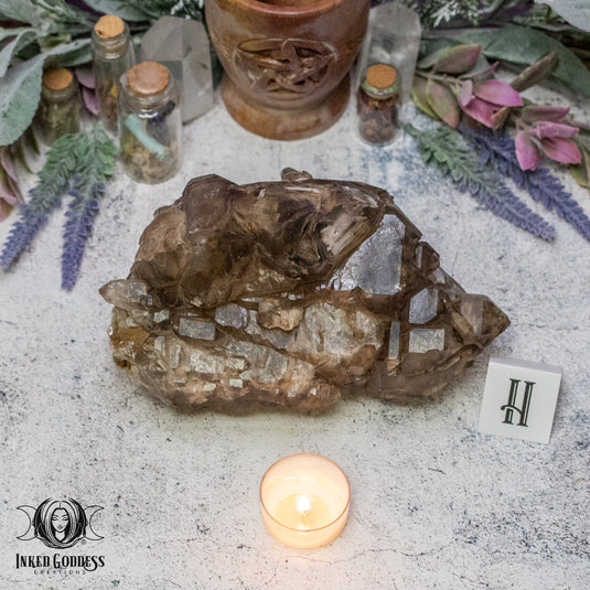 Smoky Quartz Elestial for Dimensional Travel