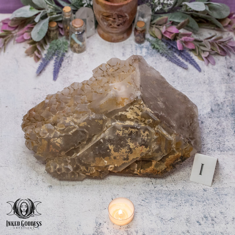 Load image into Gallery viewer, Smoky Quartz Elestial for Dimensional Travel
