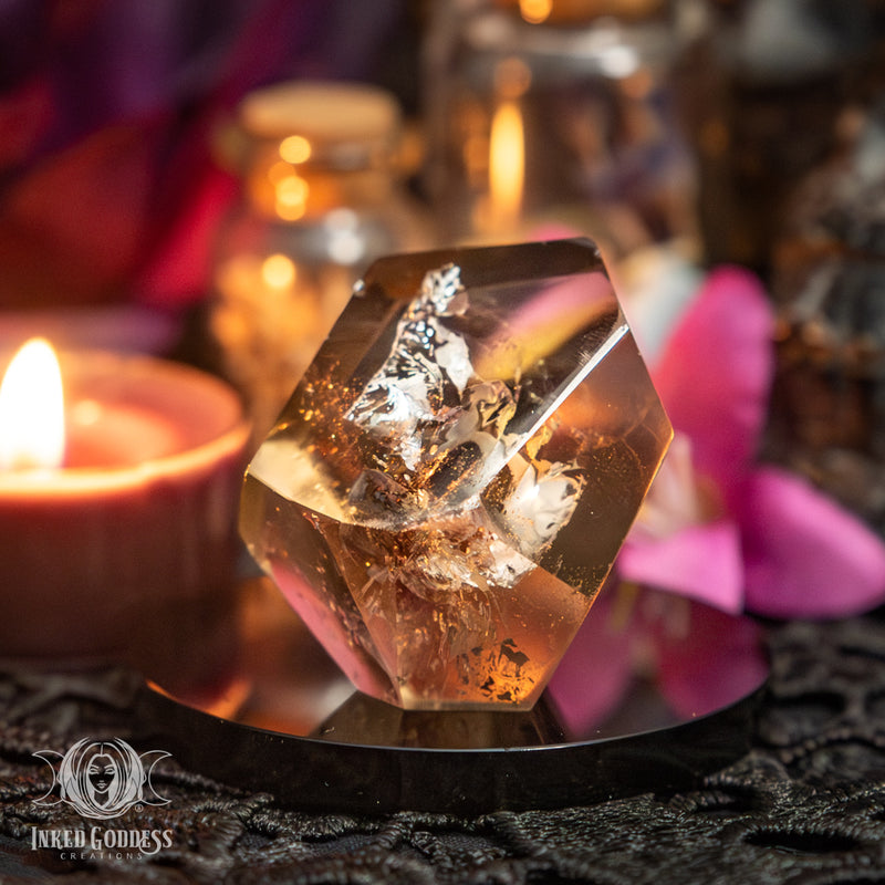 Load image into Gallery viewer, Smoky Quartz Geometric for Divination
