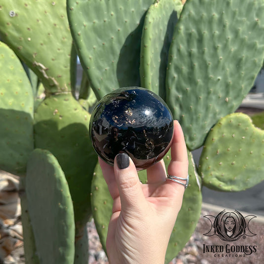 Smoky Quartz Sphere for Amplified Spiritual Connection