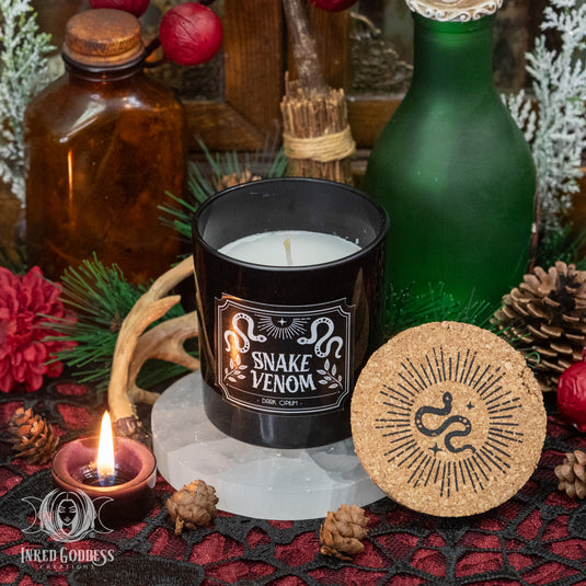 Snake Venom Candle for Lilith Energy