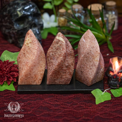 Strawberry Quartz Flame for Loving Energy