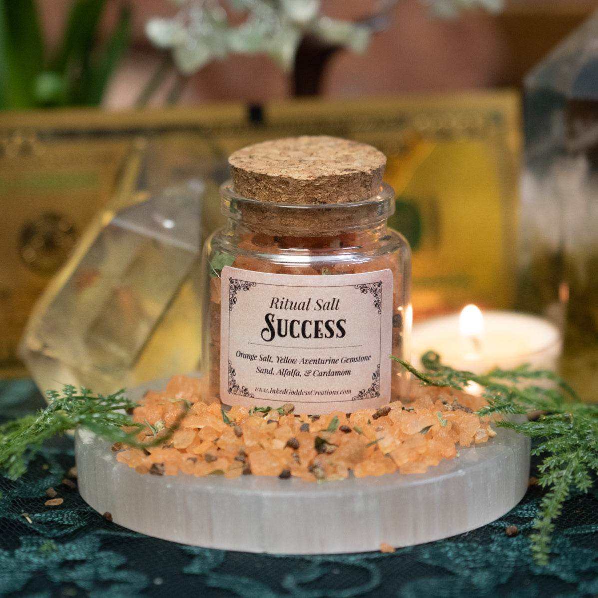 Success Ritual Salt for Achieving Your Goals – Inked Goddess Creations