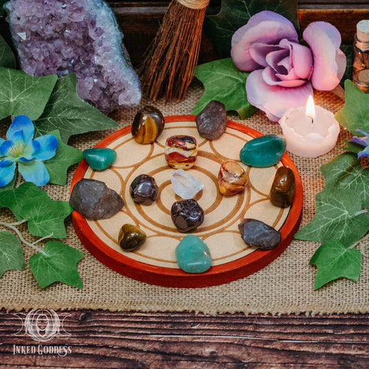 Success Crystal Grid Set for Hella Confident Energy