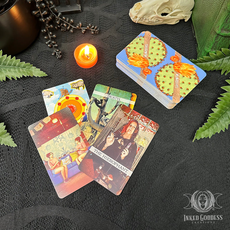 Load image into Gallery viewer, Tarotzona Tarot Deck featuring Morgan
