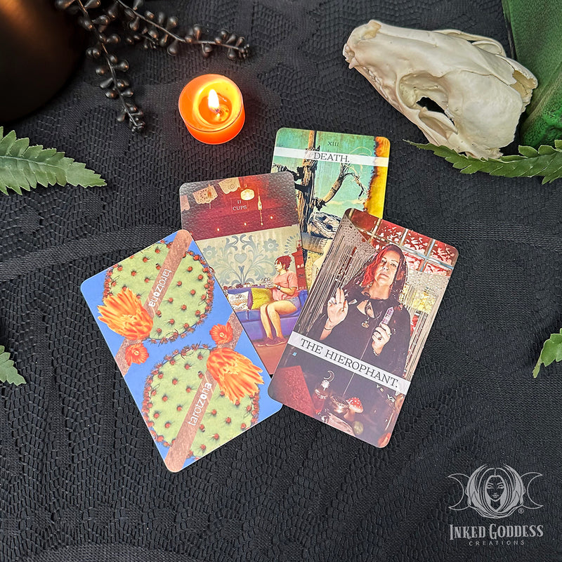 Load image into Gallery viewer, Tarotzona Tarot Deck featuring Morgan
