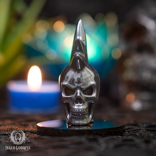 Terahertz Mohawk Skull for Punk Rock Vibes