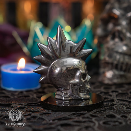 Terahertz Mohawk Skull for Punk Rock Vibes