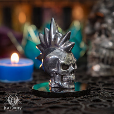 Terahertz Mohawk Skull for Punk Rock Vibes