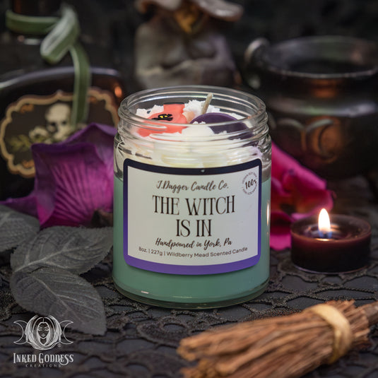 The Witch Is In Halloween Soy Dessert Candle for Sexy Vibes