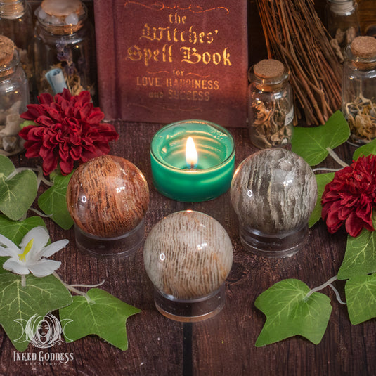 Thousand Layer Quartz Sphere for Shamanic Connection