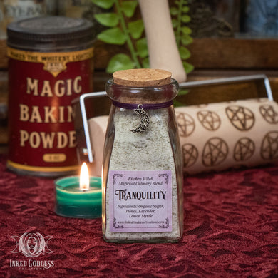 Tranquility Kitchen Witch Magickal Culinary Blend for Serene Cooking