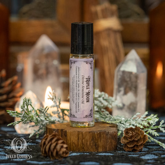 Triple Moon Divine Feminine Oil for Sexy Witch Vibes