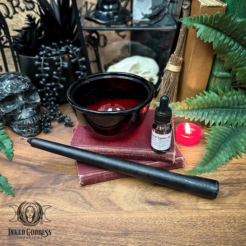 Load image into Gallery viewer, Vampire Carromancy Kit for Wax Scrying Divination
