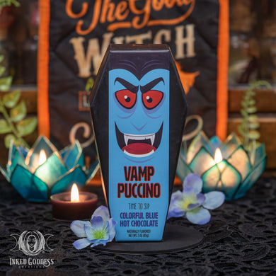 Vamppuccino Blue Hot Chocolate Mix for Fun Vibes