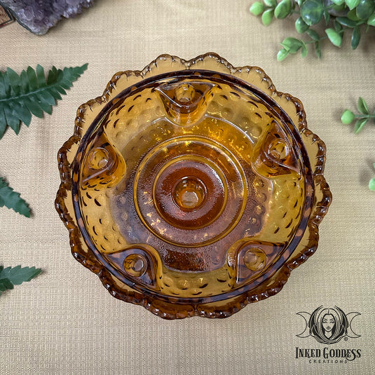 Vintage 6 Candle Holder Altar Set- OOAK for Elemental Magick