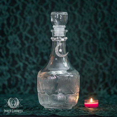 Vintage Moon Water Bottle- Apple Bottom for Lunar Spellwork