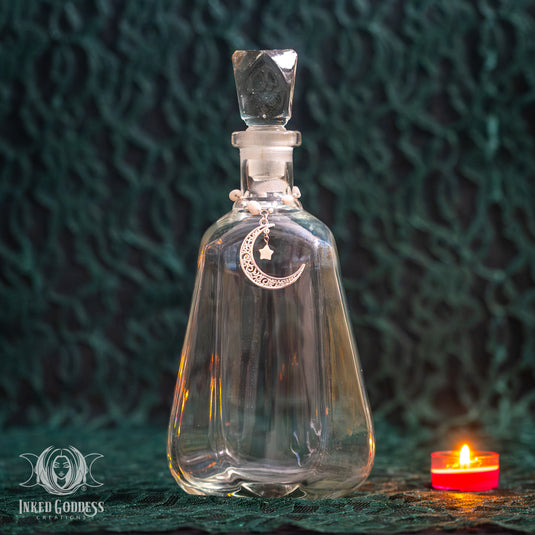Vintage Moon Water Bottle- Whiskey for Cosmic Magick