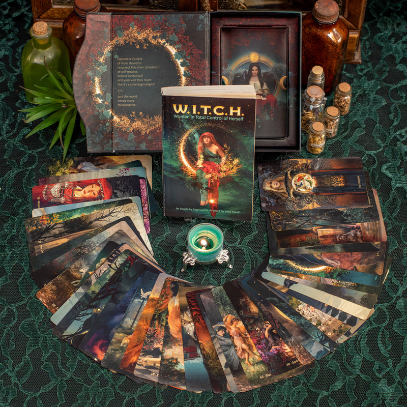 Load image into Gallery viewer, W.I.T.C.H. Oracle Deck (Woman In Total Control of Herself) for Empowered Readings
