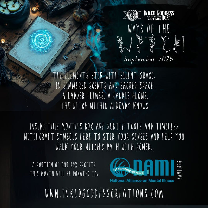 Load image into Gallery viewer, Ways of the Witch- September 2025 Inked Goddess Creations Box
