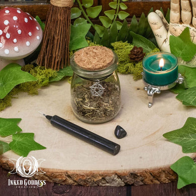 Witch Bottle Kit from Inked Goddess Creations