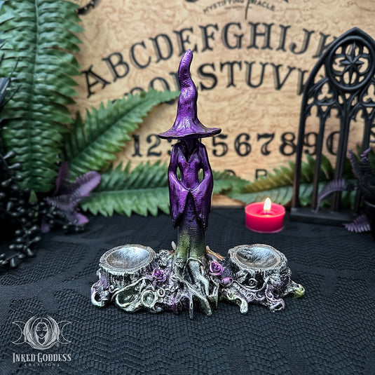 Witch Double Sphere Holder for Duality Magick