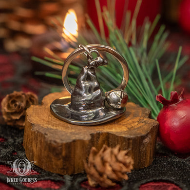 Witch Hat Keyring for Magickal Vibes