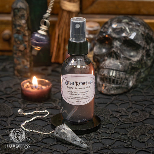 Witch Knows All Mist for Psychic Development & Intuition