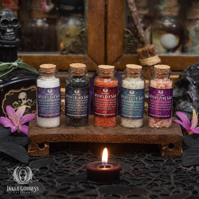 Witch's Salt Set for Casting Spells