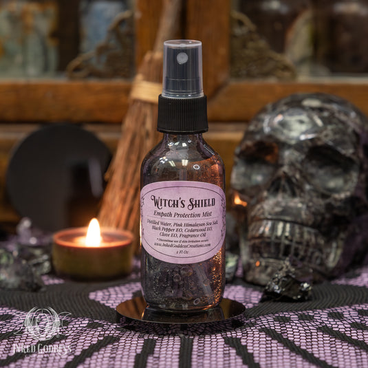 Witch's Shield Himalayan Salt Spray for Cleansing & Protection
