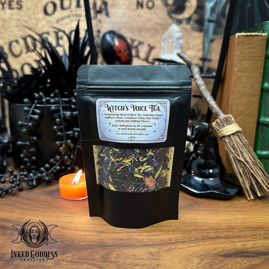 Witch's Voice Black Tea Blend for Speaking Your Truth