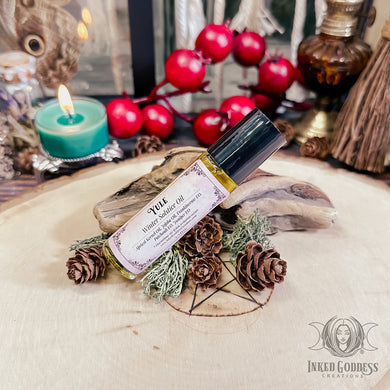 Yule Winter Solstice Perfume Oil for Winter Magick