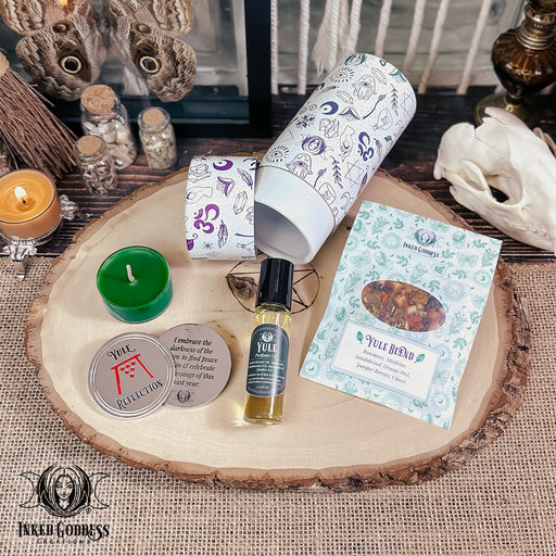 Yule Sabbat Kit in Tube for Holiday Celebration