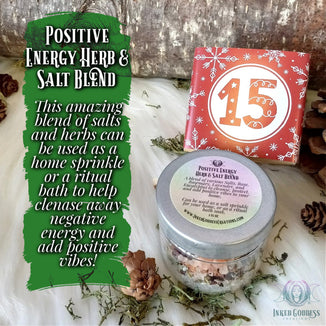December 15- Positive Energy Herb & Salt Blend