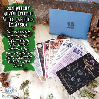 December 18- 2021 Witchy Advent Eclectic Witch Card Deck Expansion