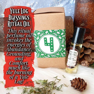 December 4- Yule Log Blessings Ritual Oil