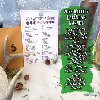 December 6- 2022 Witchy Calendar Magnet