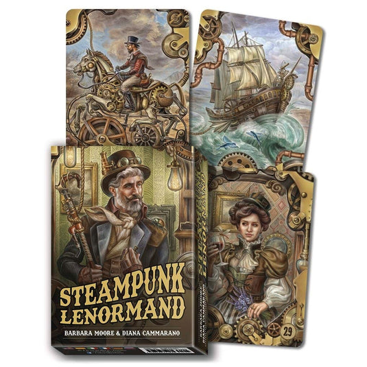 Steampunk Lenormand Deck for Intriguing Card Pulls