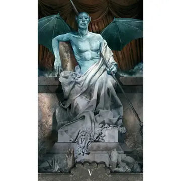 Load image into Gallery viewer, Tarot V Deck for Spooky Card Spreads
