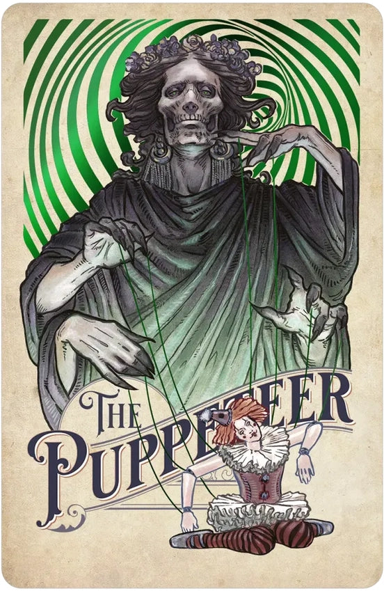 Load image into Gallery viewer, Mother Mort&#39;s Carnival 1897 Oracle Deck for Wicked Fun Divination
