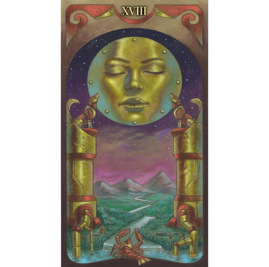 Steampunk Art Nouveau Tarot Deck for Riveting Cartomancy